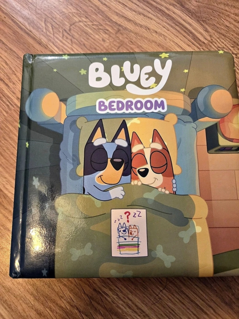 Bluey Bedroom Board Book Board Book Blue Green